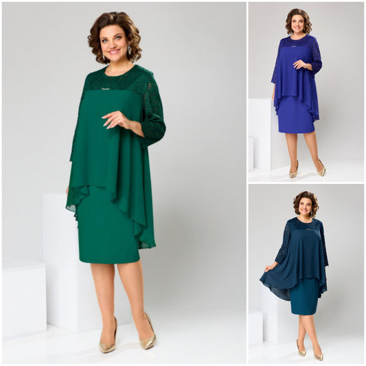 💖【S-5XL】🍁Stylowa sukienka na jesień i zimę wysokiej jakości w nowym stylu-3903730