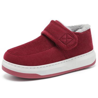 🔥⛄【36-41】Zimowe bawełniane kapcie, ciepłe bawełniane buty z wełnianą wyściółką