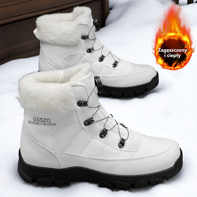 🎉Chroń się przed zimnem -Męskie zimowe śniegowce 2025 – ciepłe, wodoodporne i antypoślizgowe na mroźne dni