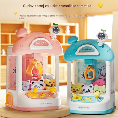 📢📢50 % popust!!! 🎅 Prikupen strojček za stiskanje živali za otroke 🎉 Vsebuje plišaste igrače in igrače v kapsulah🧸