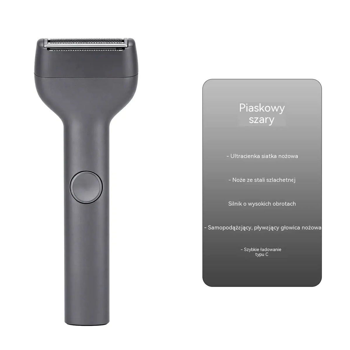 1 sztuka 109zł🎁 Nowość – oferta za pół ceny 💥⚡ Pożegnaj się z podrażnieniami po goleniu! 🧔 Wydajna golarka elektryczna dla mężczyzn z akumulatorem.