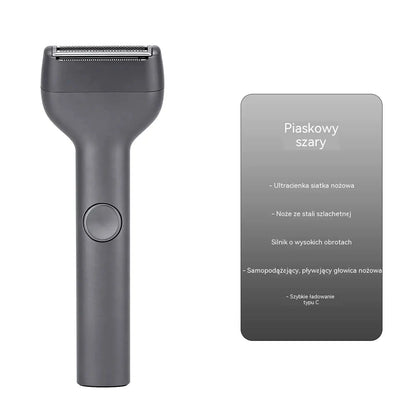 1 unidad por 31 🎁 Novedad: oferta a mitad de precio 💥⚡ ¡Dile adiós a la irritación del afeitado! 🧔 Potente afeitadora eléctrica recargable para hombre.