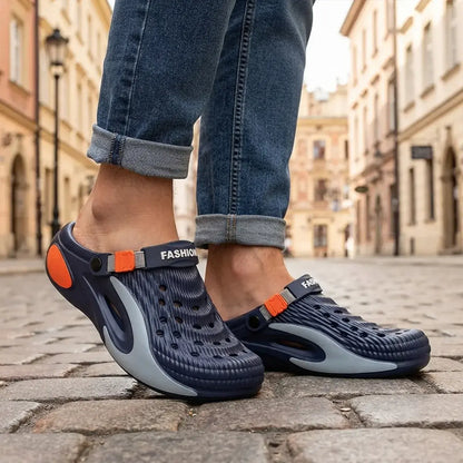 👟🌬️ Sandalias multifuncionales para hombre (suela de EVA engrosada): antideslizantes, ultraligeras y transpirables 🏃‍♂️