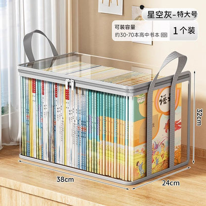 🔥3 por 29 €📦 Cajas de almacenamiento transparentes multifuncionales | Ropa, libros y mantas claramente visibles🧺