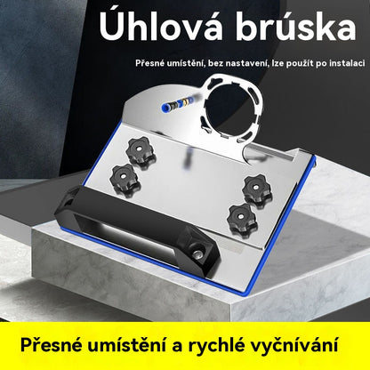 🔥👍45° zkosení držák úhlové brusky na řezání dlaždic, držák úhlové brusky, držák úhlové brusky pro řezání dlaždic pro 100 typů úhlových brusek, keramický kámen 45stupňový řezný nástroj