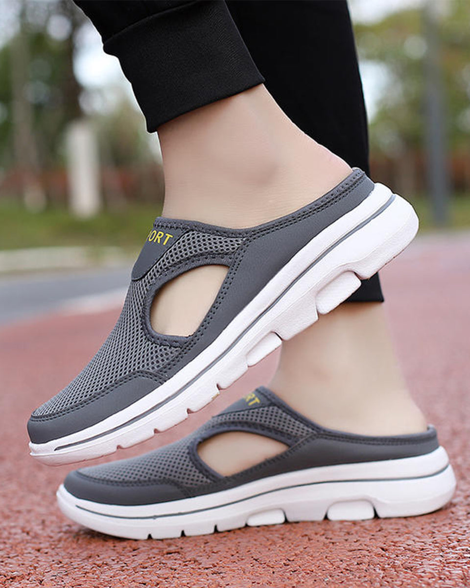🔥✨【Cantidad limitada】【Tallas 35-48】Nuevas pantuflas casuales transpirables de moda con punta cerrada