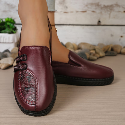 Damskie, skórzane buty antypoślizgowe, wodoodporne, z miękką podeszwą-4249267