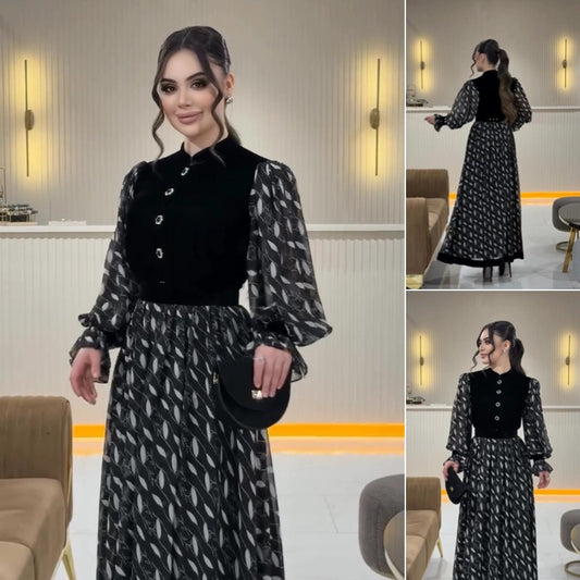 【S-5XL】🌸Nowa elegancka długa spódnica z 2025 roku, pokaż swój czarujący urok i wyjątkowy temperament!