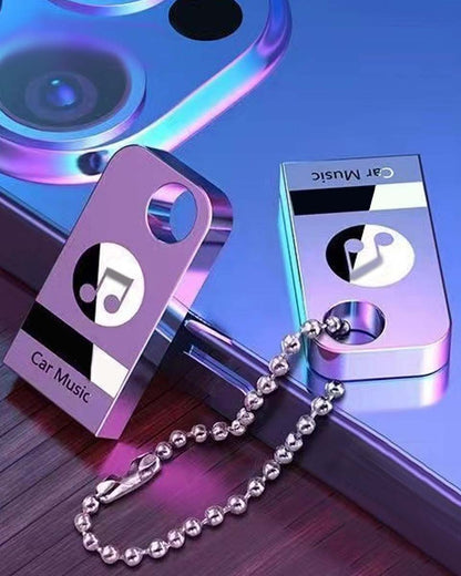 📢50% zniżki—【Music U Disk】 Zawiera 8000 utworów, 600 MV, efekty dźwiękowe 6D