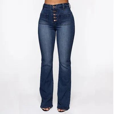 🎀👖【S-4XL】✨Vrhunski hit proizvodi!--Ženske hlače visokog struka s raširenim rukavima