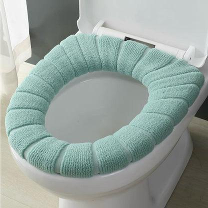 🚽Měkký a odolný potah na WC sedátko – dvoudílná sada pro pohodlí celé rodiny