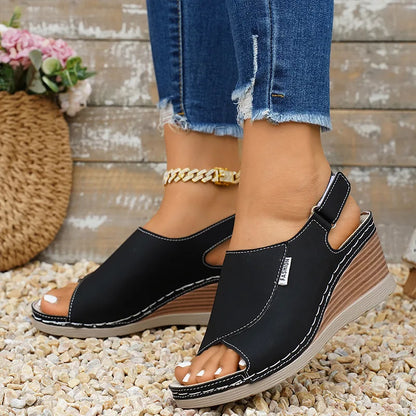 👡Sandalias con cierre de velcro, suela ligera, elegantes y cómodas. ✅️Pago contra entrega