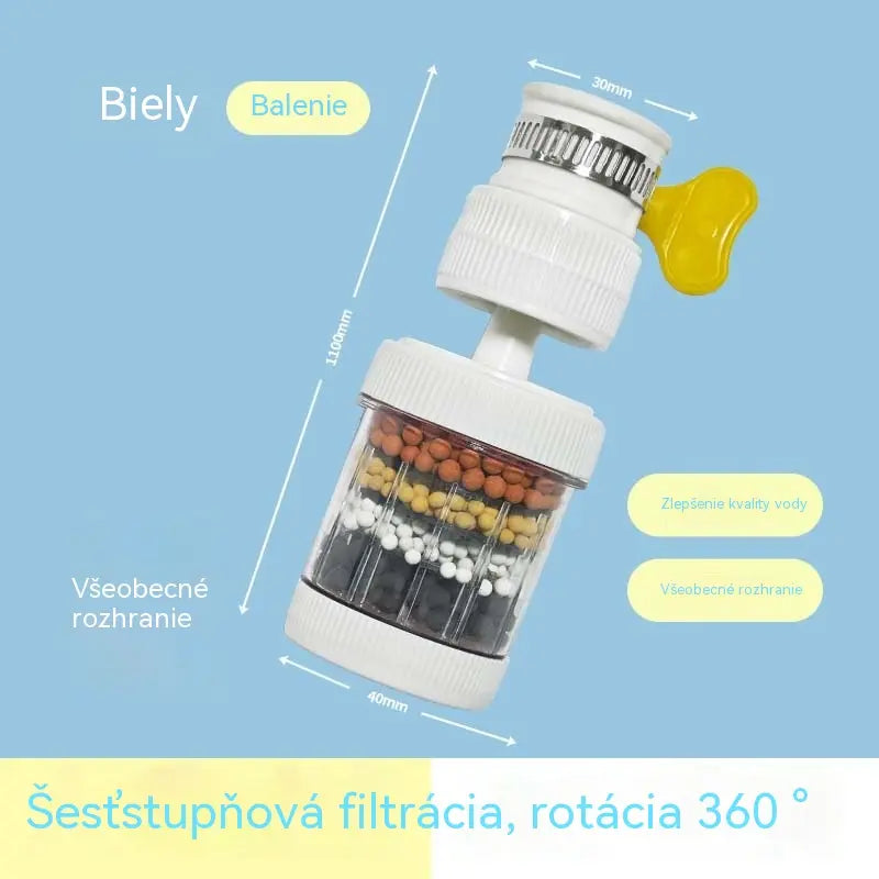 2 kusy za 21 € – 🔥 Kúpte jeden a druhý získate zadarmo! 💧 Filter na vodovodný kohútik: zlepšuje kvalitu vody z kohútika.