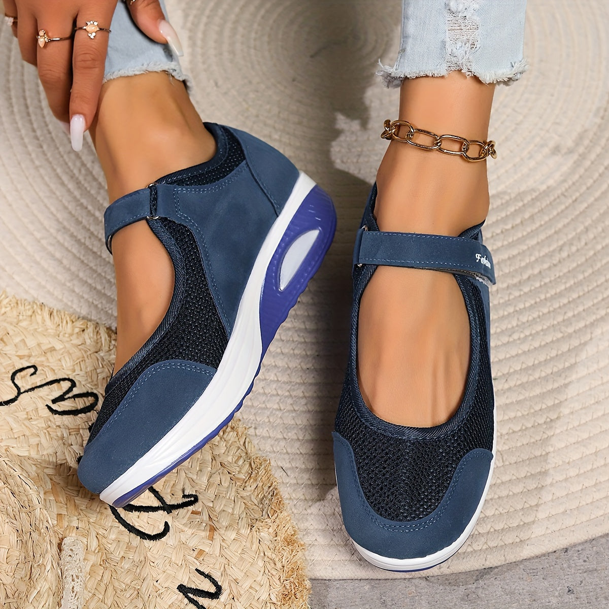 🔥【Specjalna oferta letnia】👟【35-43】2025 Nowe wygodne buty z siateczki Air Cushion