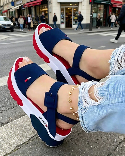 🔥【35-43】Sandalias plataforma mujer, ligeras, cómodas, ideales para caminar todo el día
