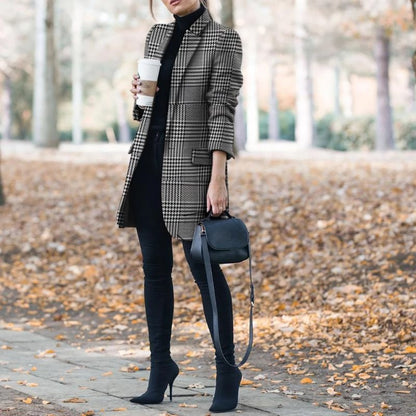 🍁💥【Zimowe hity sprzedaży】💥【S-5XL】jesienno-zimowy nowy modny płaszcz damski