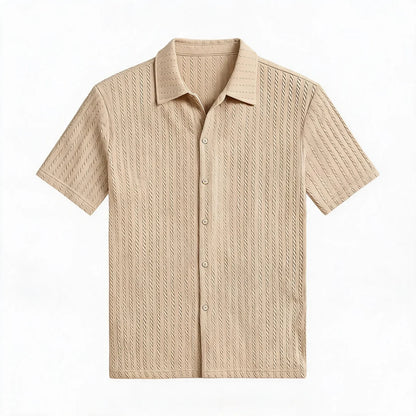 【S-3XL】🛒 Polo de verano para hombre con cuello jacquard, estilo clásico y versátil.