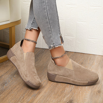 🔥🍁【Jesienny nowy styl✨】【36-43】🍂Modne, wysokiej jakości damskie skórzane buty codzienne
