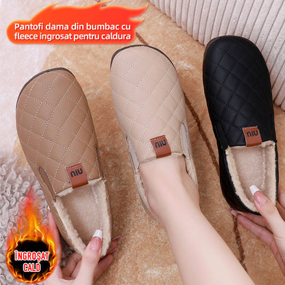 🔥【35-41】2024 Jesienno-zimowe modne, codzienne, grube, aksamitne, ciepłe i miękkie damskie bawełniane buty-3833236