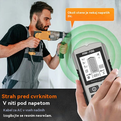 🔍🌟2-v-1 detektor za stene – Izognite se skritim kablom in cevem!