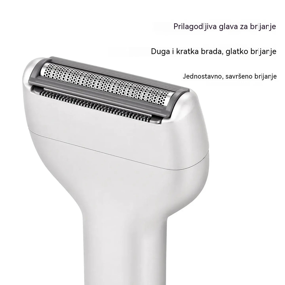 1 komad za 28 🎁 Novo – ponuda u pola cijene 💥⚡ Recite zbogom iritaciji od brijanja! 🧔 Snažan punjivi električni brijač za muškarce.