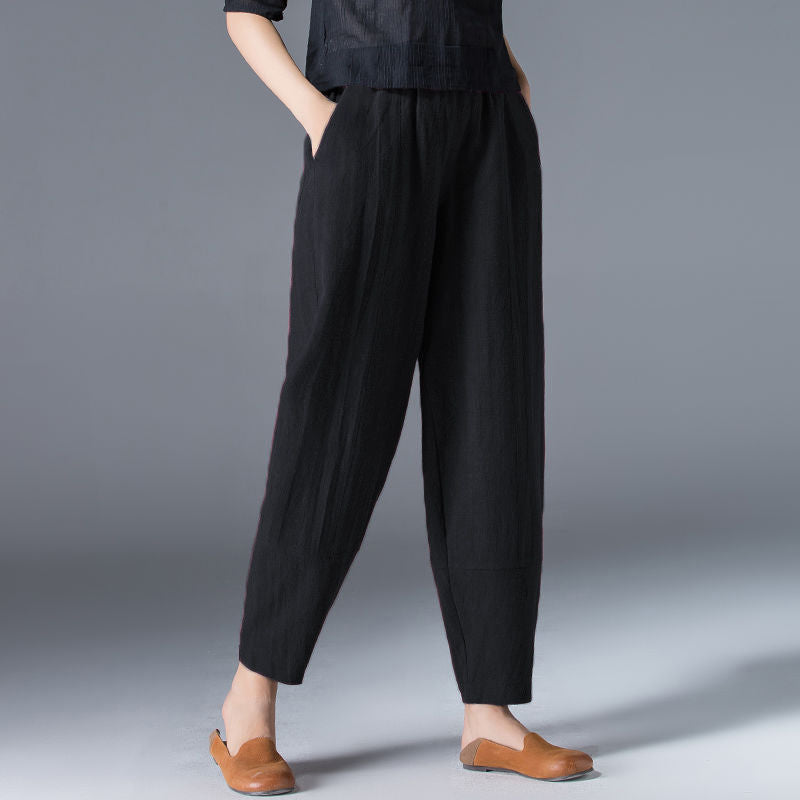 💕✨【50% de descuento🔥】Nuevos pantalones casuales sencillos y cómodos para mujer, ideales para el verano.
