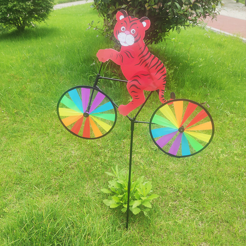 【🔥Kup 1, a otrzymasz 1 gratis】🐈 【3 sztuki】🌈Kreatywne śmigło wiatrowe ze zwierzęcym kołem🐰