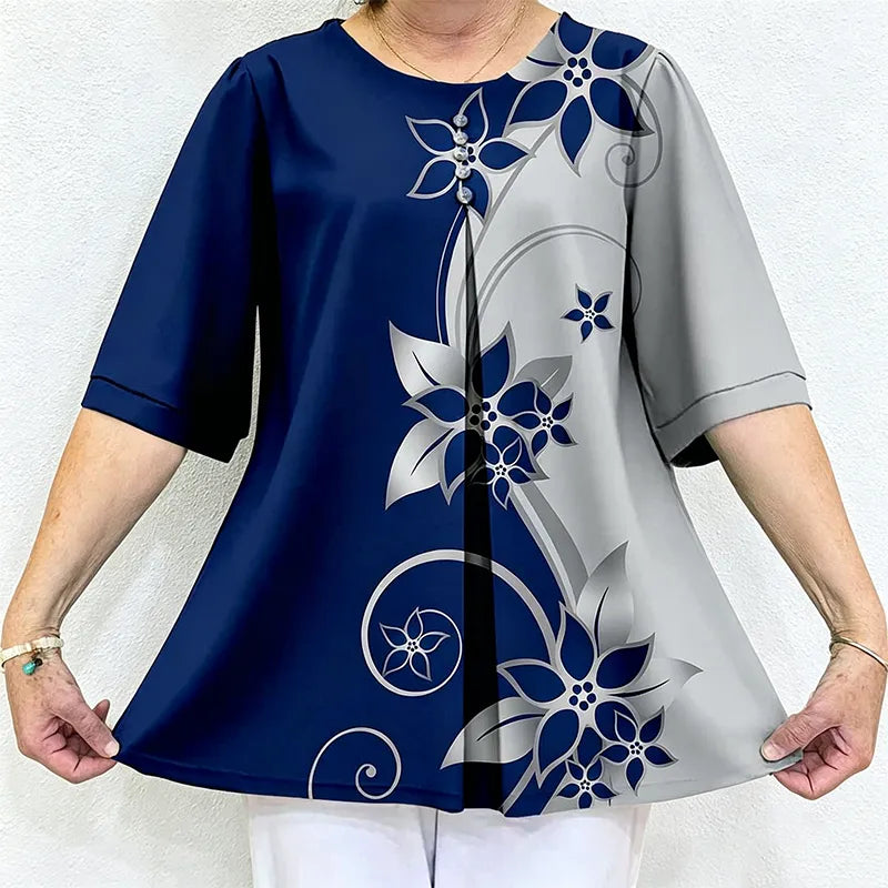 ✨【S-5XL】Damska letnia bluzka w stylu boho – wygodna i elastyczna odzież casualowa