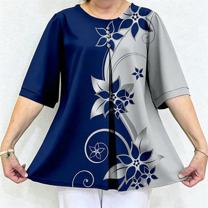 ✨【S-5XL】Damska letnia bluzka w stylu boho – wygodna i elastyczna odzież casualowa