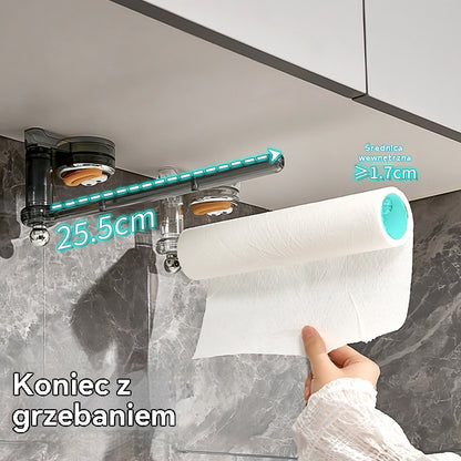 🏆✨ Wieszak próżniowy na pokrywki: BEZ wiercenia, TYLKO praktyczność! 🚀