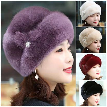 💥Jesień i zima - nowe produkty, gorąca wyprzedaż💥2025 - nowa zimowa europejska i amerykańska, swobodna, pluszowa, gruba, modna, ciepła czapka pluszowa