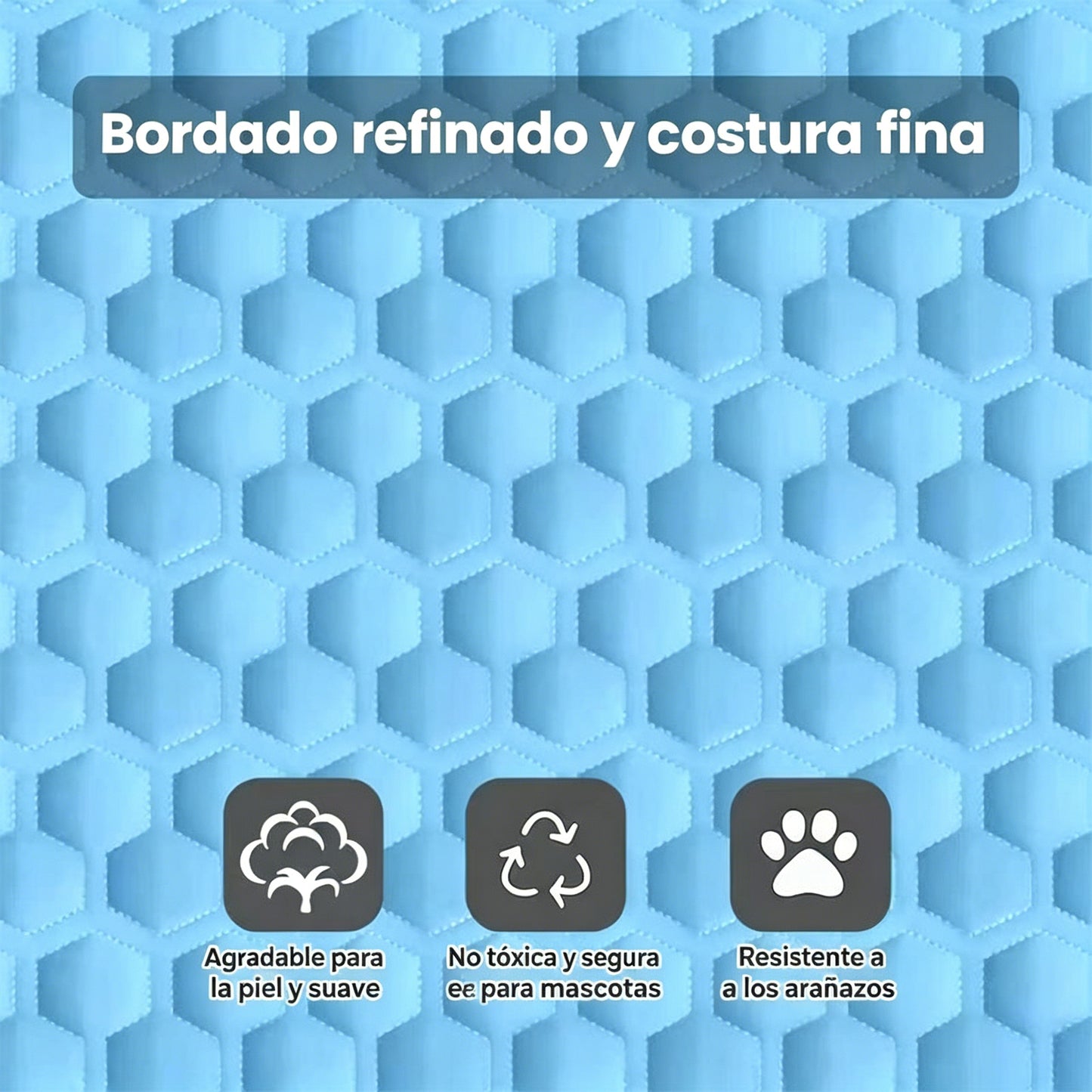 🧊🐶 【50*70cm】Alfombrilla refrescante para perros y gatos: ¡Mantén a tu querida mascota fresca este verano! 🐱✨