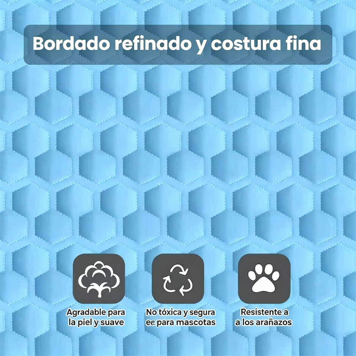 🧊🐶 【50*70cm】Alfombrilla refrescante para perros y gatos: ¡Mantén a tu querida mascota fresca este verano! 🐱✨