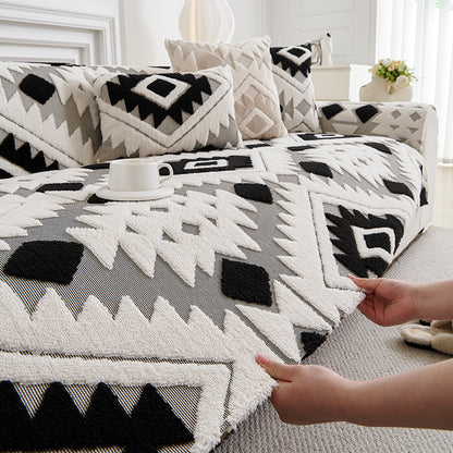 🛋️Ponuda za ranoranioce: 🎉Mekana i neklizajuća plišana navlaka za sofu🍂