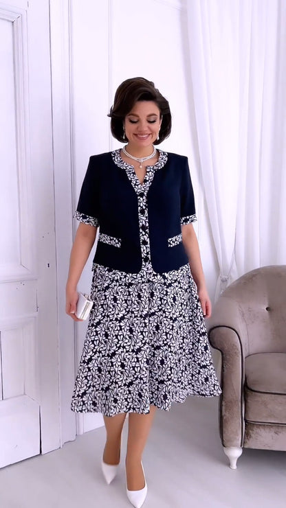 🔥【 Gorąca wyprzedaż】【S-5XL】❤️2025 Nowa elegancka letnia sukienka wieczorowa--Elegancka i modna--Wygodna