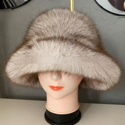 👒Popust -47%🔥 Ženska topla jesensko-zimska kapa s širokimi krajci