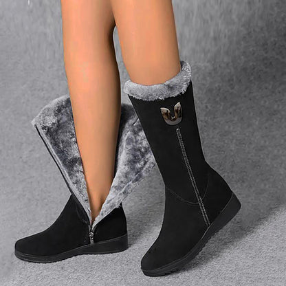 🔥✨【Zimowa zniżka 50% 】[35-41] Nowe modne damskie zimowe ciepłe śniegowce, długie buty