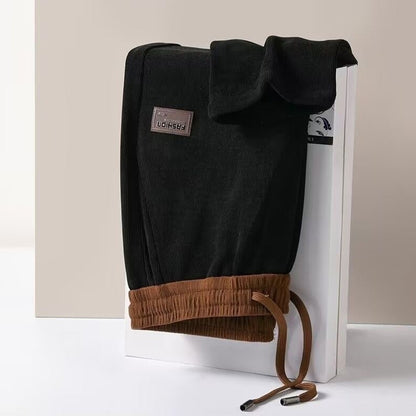 🔥 👖【Plačilo ob dostavi】💥【M-5XL】Jesenske/zimske ležerne hlače: Vsestranske, ohlapne, s flis podlogo, ojačane športne hlače