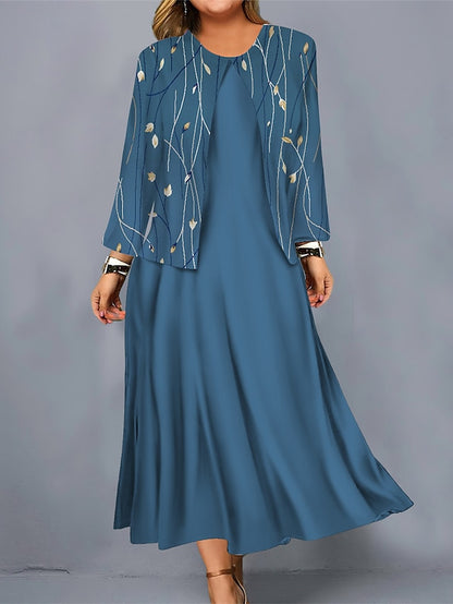 ✨🍁【S-3XL】2025 Nowa sukienka w kwiaty Krótka kurtka Modny garnitur na co