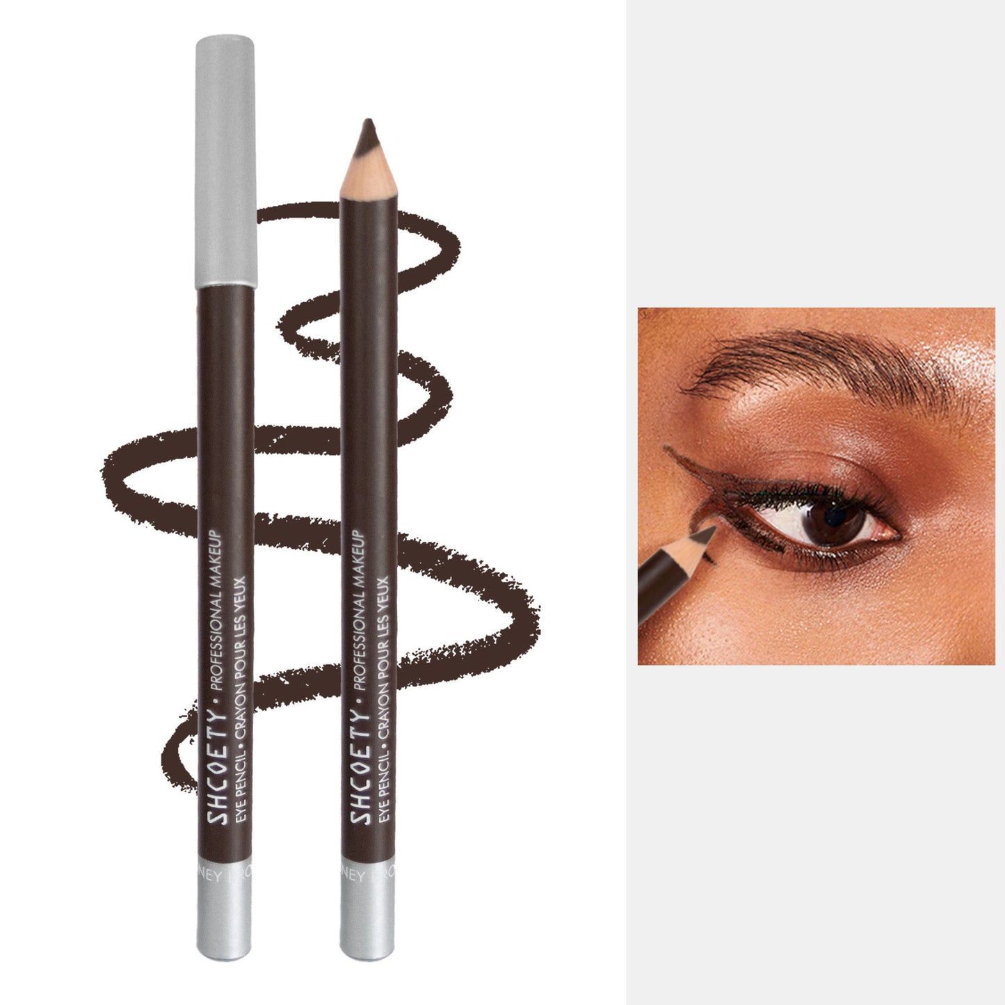 🔈🔈¡50% DE DESCUENTO AHORA!💜5 piezas por 27 euros💜Delineador de ojos de madera, resistente al agua, de larga duración y resistente al agua.