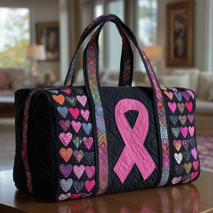 Bolsa de viaje acolchada con estampado nuevo, bolso de mano multifuncional para deporte y gimnasio, ideal para viajes cortos.