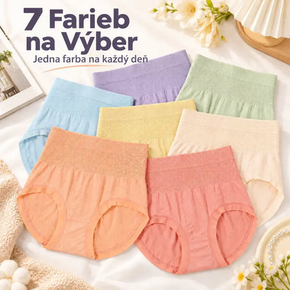 🔥✨【Ponuka za polovičnú cenu🔥】 – Dámske antibakteriálne zoštíhľujúce nohavičky s vysokým pásom👙