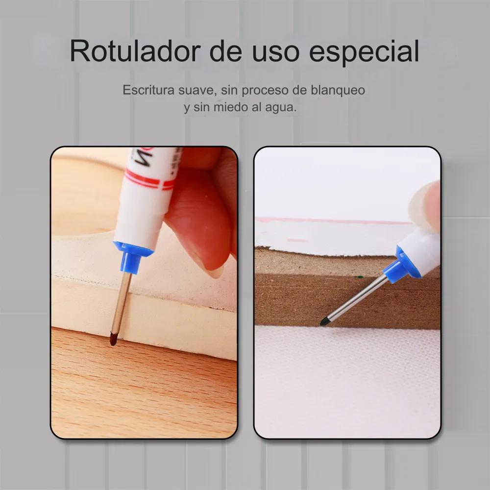 🔥【10 piezas】Marcador de agujeros profundos con punta de 45 mm de largo
