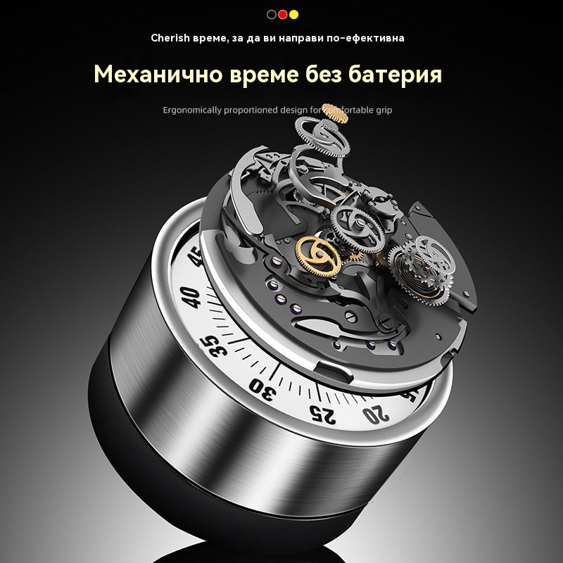 🔥Неръждаем механичен таймер с магнит – Вашият кухненски асистент! ⏲️