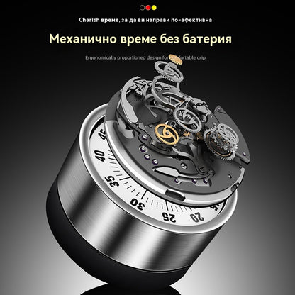 🔥Неръждаем механичен таймер с магнит – Вашият кухненски асистент! ⏲️