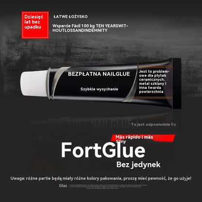 【🔥Oferta specjalna】☔Uniwersalny, wodoodporny klej bez użycia gwoździ, nie wymaga wiercenia