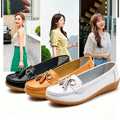 😍【35-44】 Zapatos de cuero para mujer de moda primavera-verano 2026 nuevos