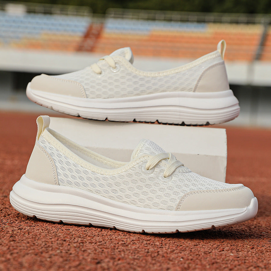 🎁🎀【36-42】2025 Letnie damskie oddychające płaskie buty codzienne, bardzo wygodne