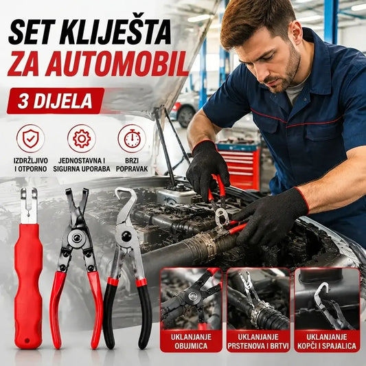 【3-dijelni】Set višenamjenskih kliješta za popravak automobila