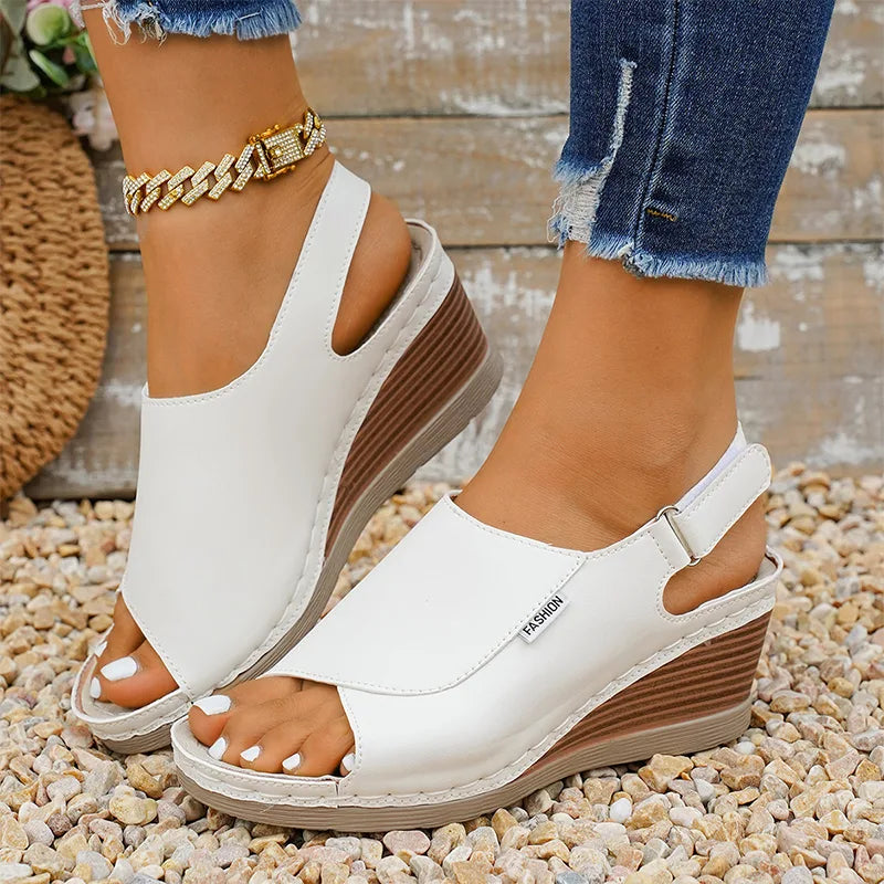👡Sandalias con cierre de velcro, suela ligera, elegantes y cómodas. ✅️Pago contra entrega